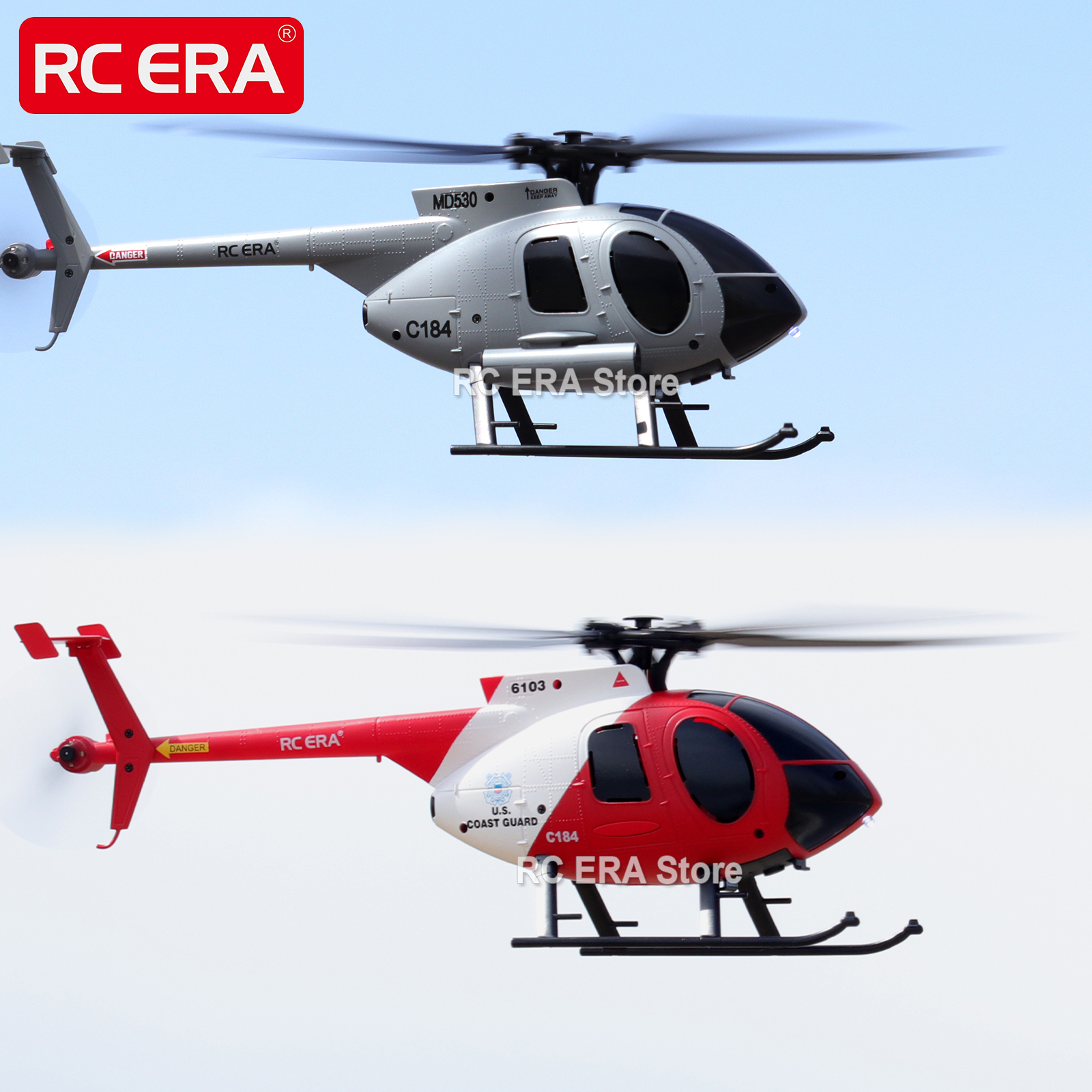 Rc Helicopter Gyro - Elicottero RC ERA C184 MD500 con