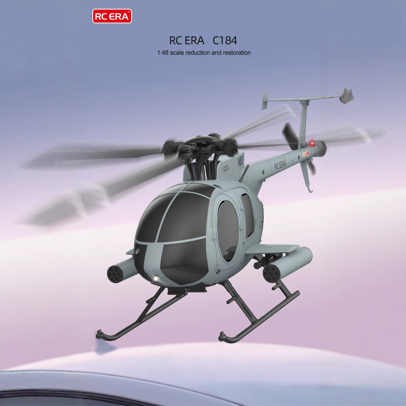 Rc Helicopter Single Rotor - Elicottero RC ERA C184 a Quattro