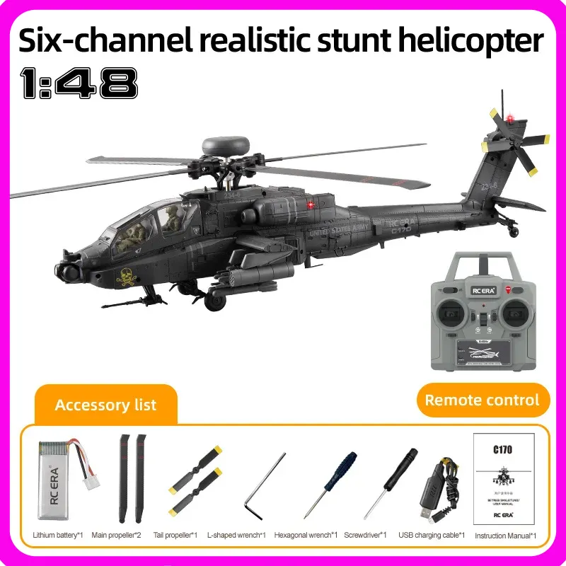 Rc Helicopter Single Rotor - Nuovo in Stock: Elicottero RC Era