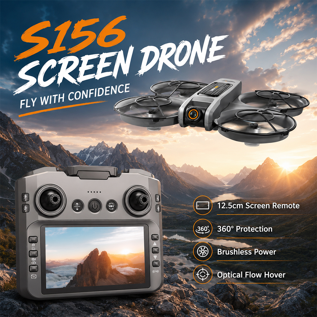Rc Helicopter Bag - Drone RC ZNLYRION S156 con Doppia