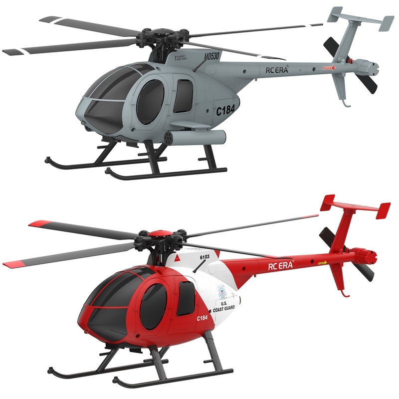 Rc Helicopter Single Rotor - Elicottero RC ERA C184 MD530 a