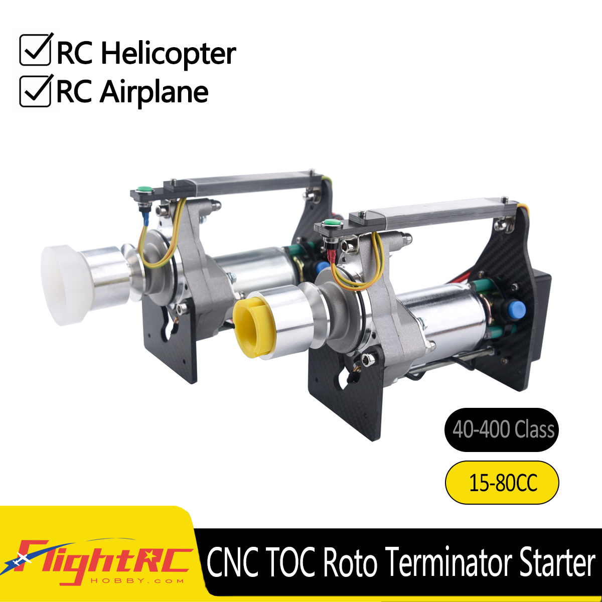 Rc Helicopter Gas - Avviatore Elettrico Rotativo TOC Terminator per