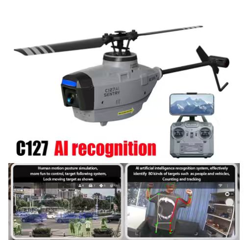Rc Helicopter Single Rotor - Elicottero RC ERA C127 AI Brushless