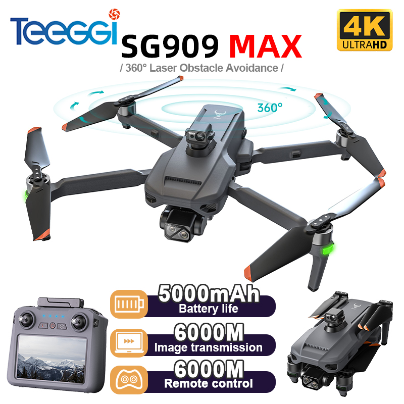 Rc Helicopter Electric - Drone Teeggi SG909 MAX GPS con