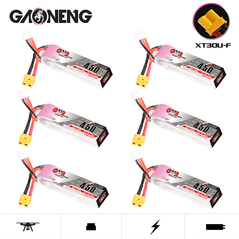 Rc Helicopter Parts - Batteria GNB LiPo HV 2S 7.6V