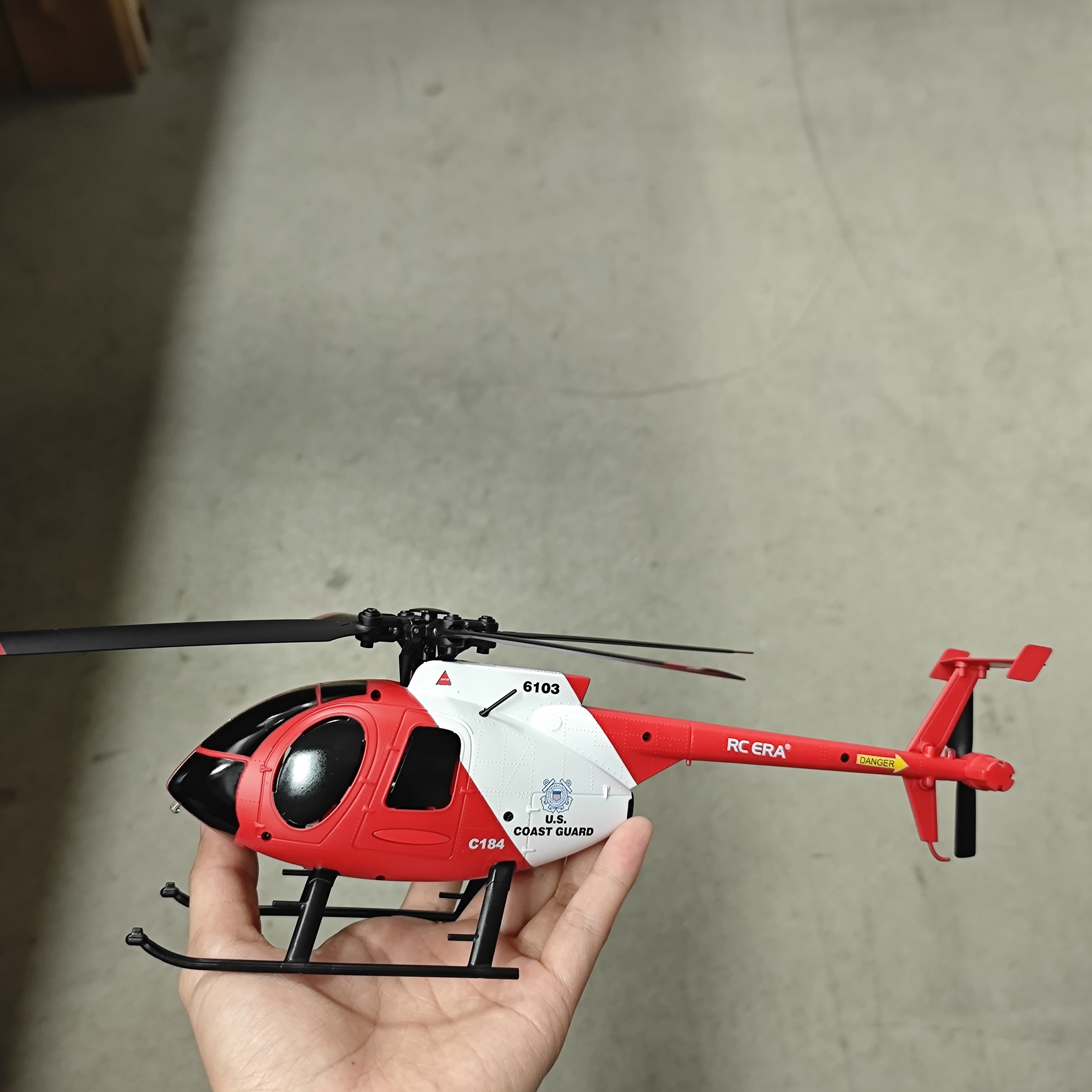 Rc Helicopter Gyro - Elicottero RC ERA C184 4CH 1/48