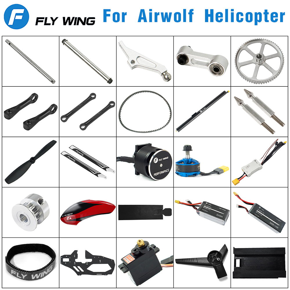 Rc Helicopter Nitro - Fly Wing Airwolf RC Parti di