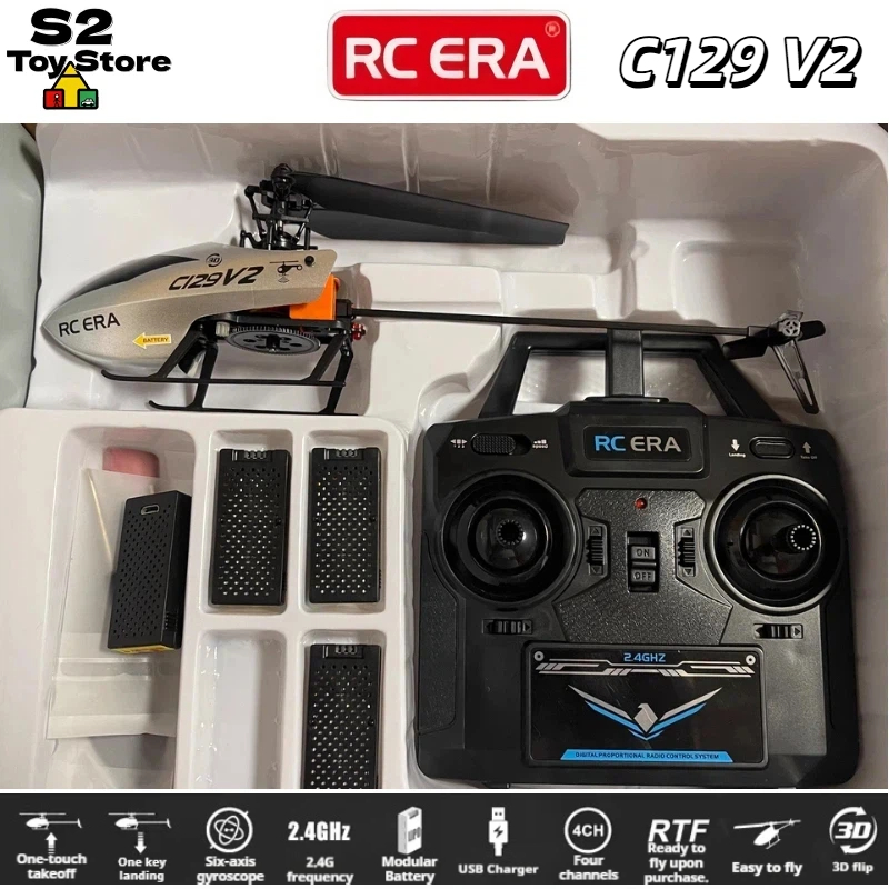Rc Helicopter Single Rotor - Elicottero RC ERA C129V2 4CH 2.4GHz