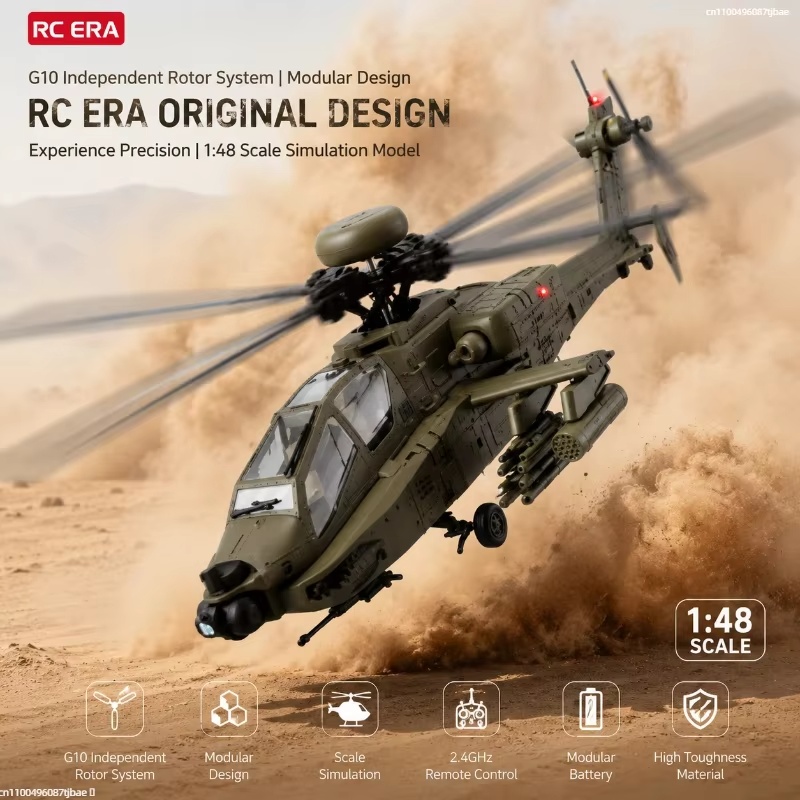 Rc Helicopter Single Rotor - Disponibile Subito: Elicottero RC Era AH-64D