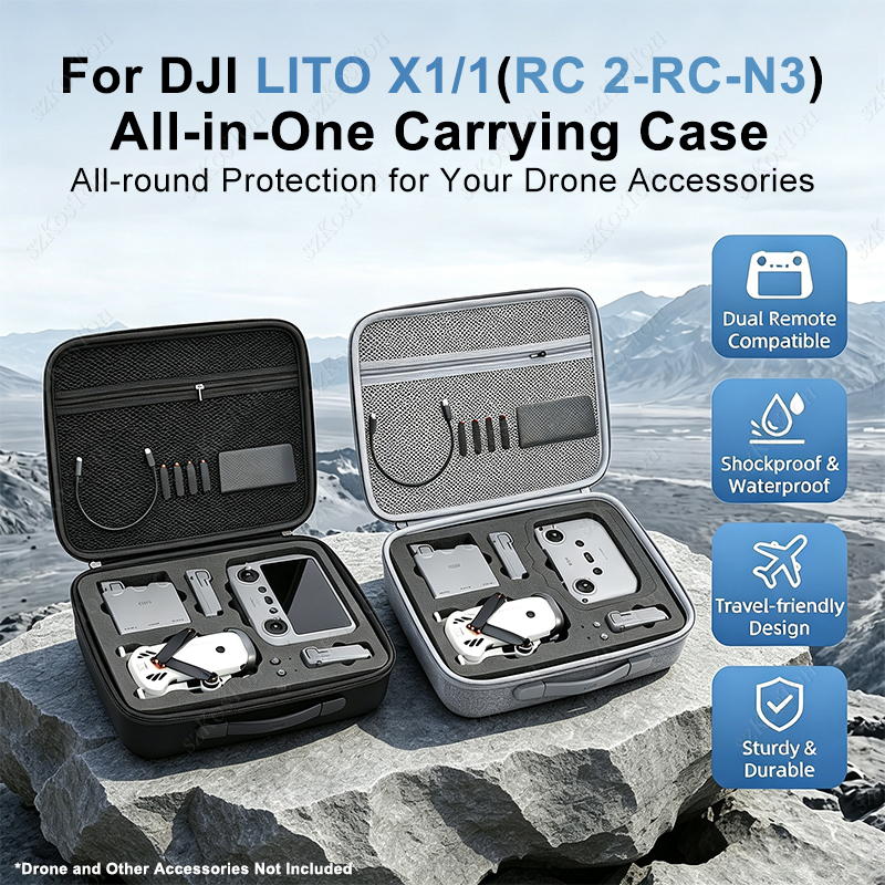 Rc Helicopter Bag - Borsa da trasporto per DJI LITO