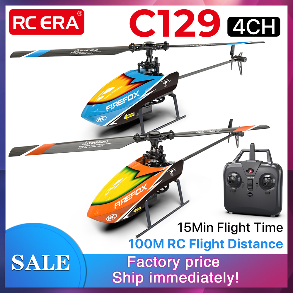 Rc Helicopter Single Rotor - Elicottero RC ERA C129 a 4