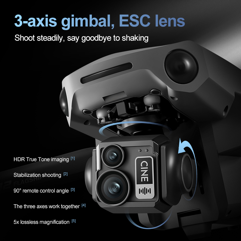 Drone RC con Gimbal a 3 Assi 8 - Rc Helicopter Electric recensione e prezzo
