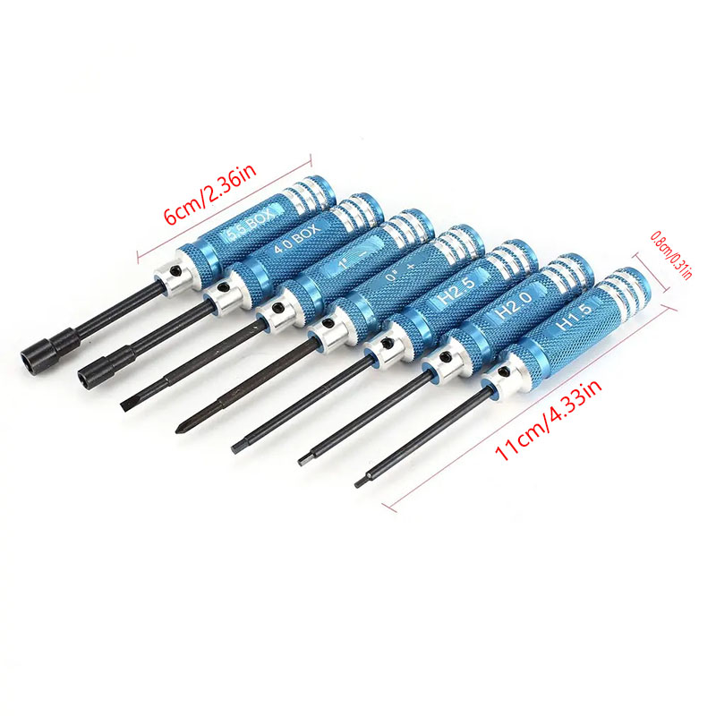 Set di 7 Cacciaviti Esagonali  - Rc Helicopter Tool Kit recensione e prezzo