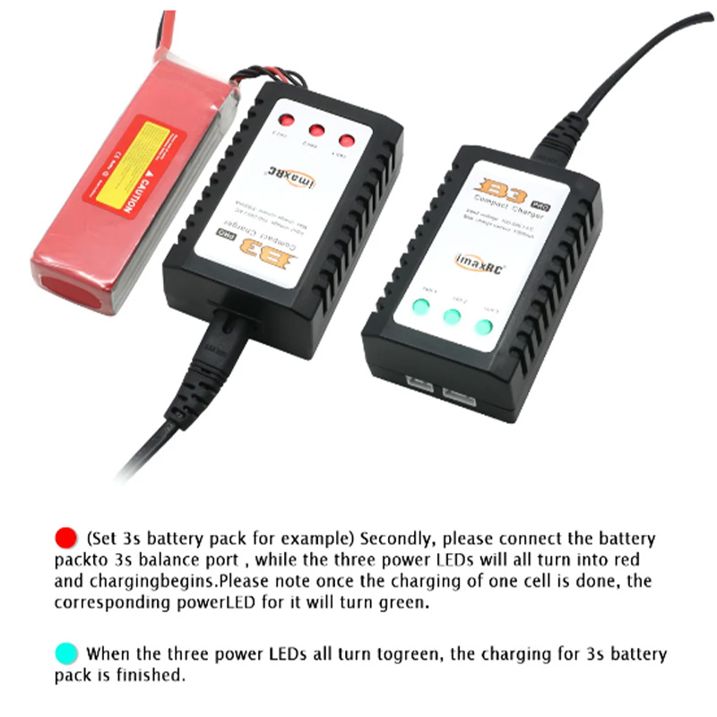 Caricabatteria bilanciato B3 p - Rc Helicopter Charger recensione e prezzo
