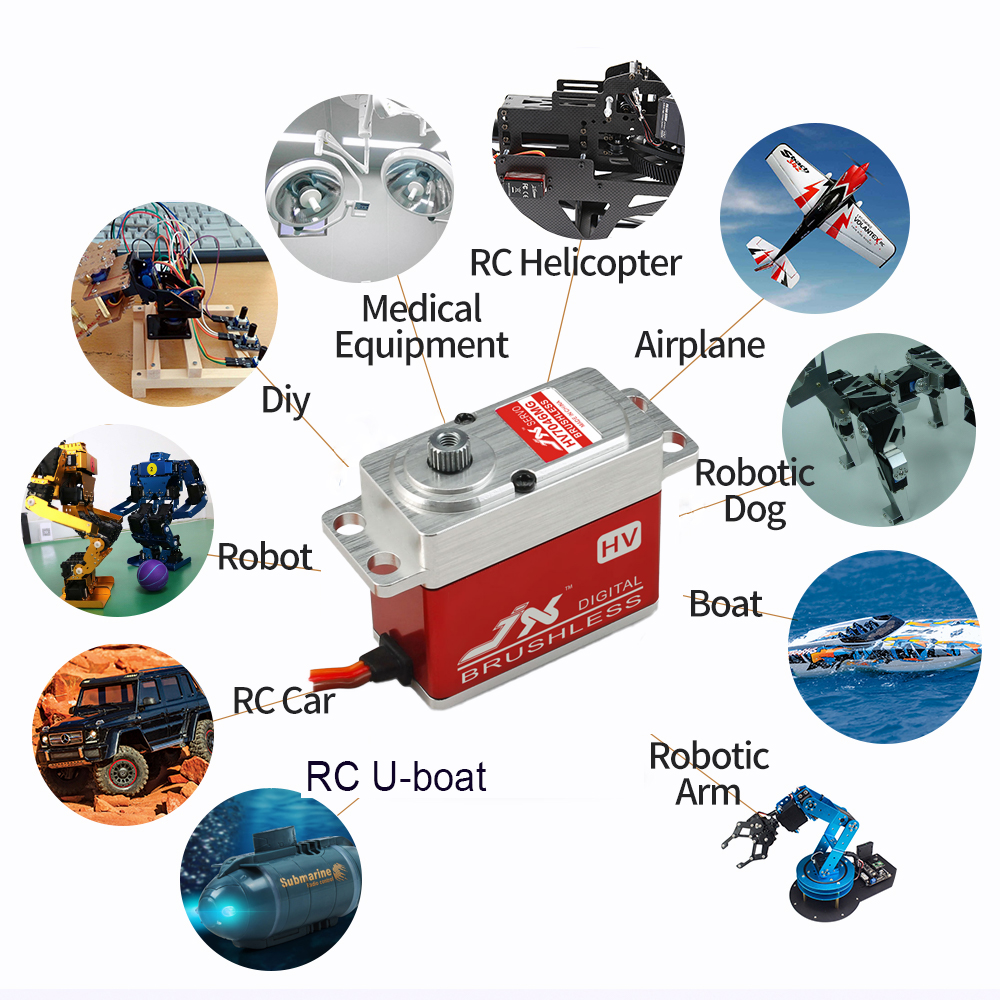 JX Servo BLS-HV7032/7046MG Mot - Rc Helicopter Large recensione e prezzo