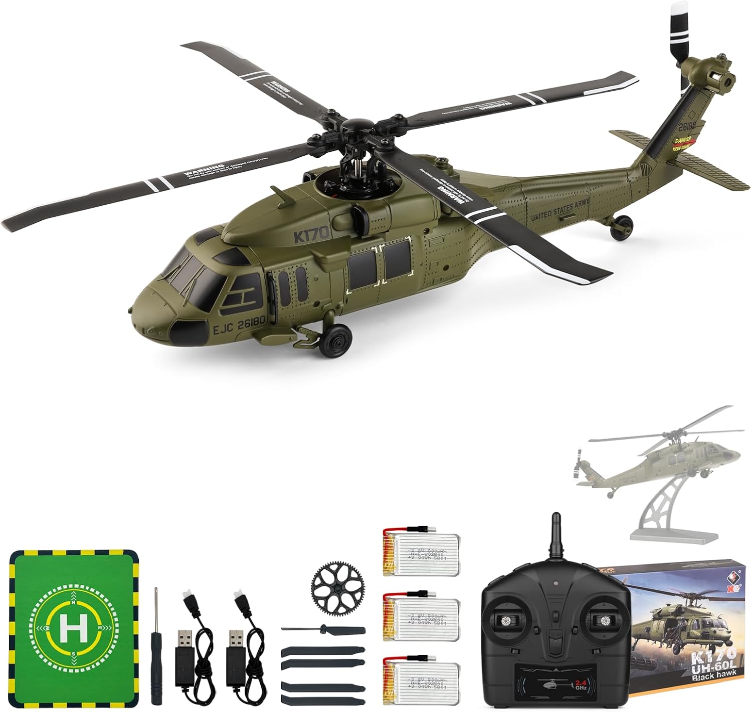 WLtoys K170 Elicottero RC brus - Rc Helicopter Gyro recensione e prezzo