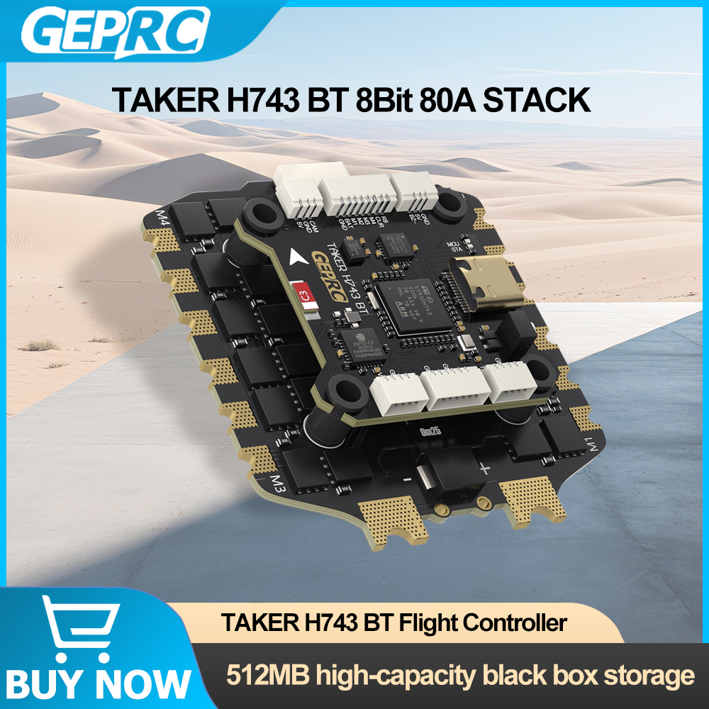 GEPRC TAKER H743 BT 8Bit 80A S - Rc Helicopter Gyro recensione e prezzo