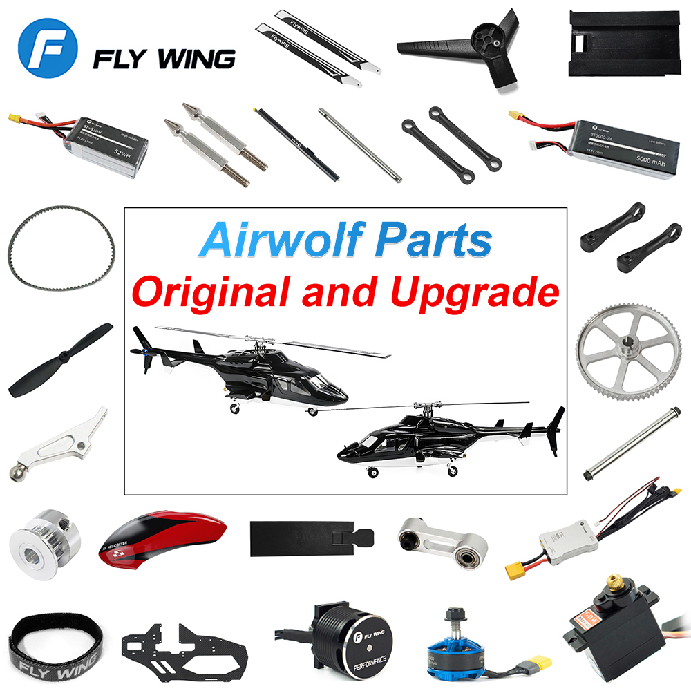 Fly Wing Airwolf RC Parti di e - Rc Helicopter Nitro recensione e prezzo