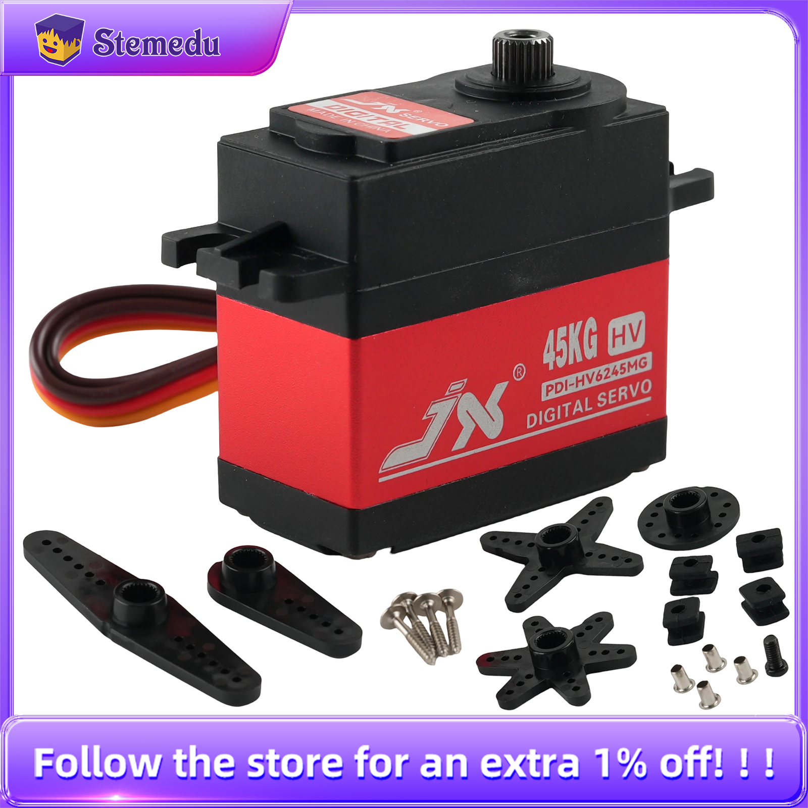 JX Servo PDI-HV6245MG 45KG HV  - Rc Helicopter Servo recensione e prezzo