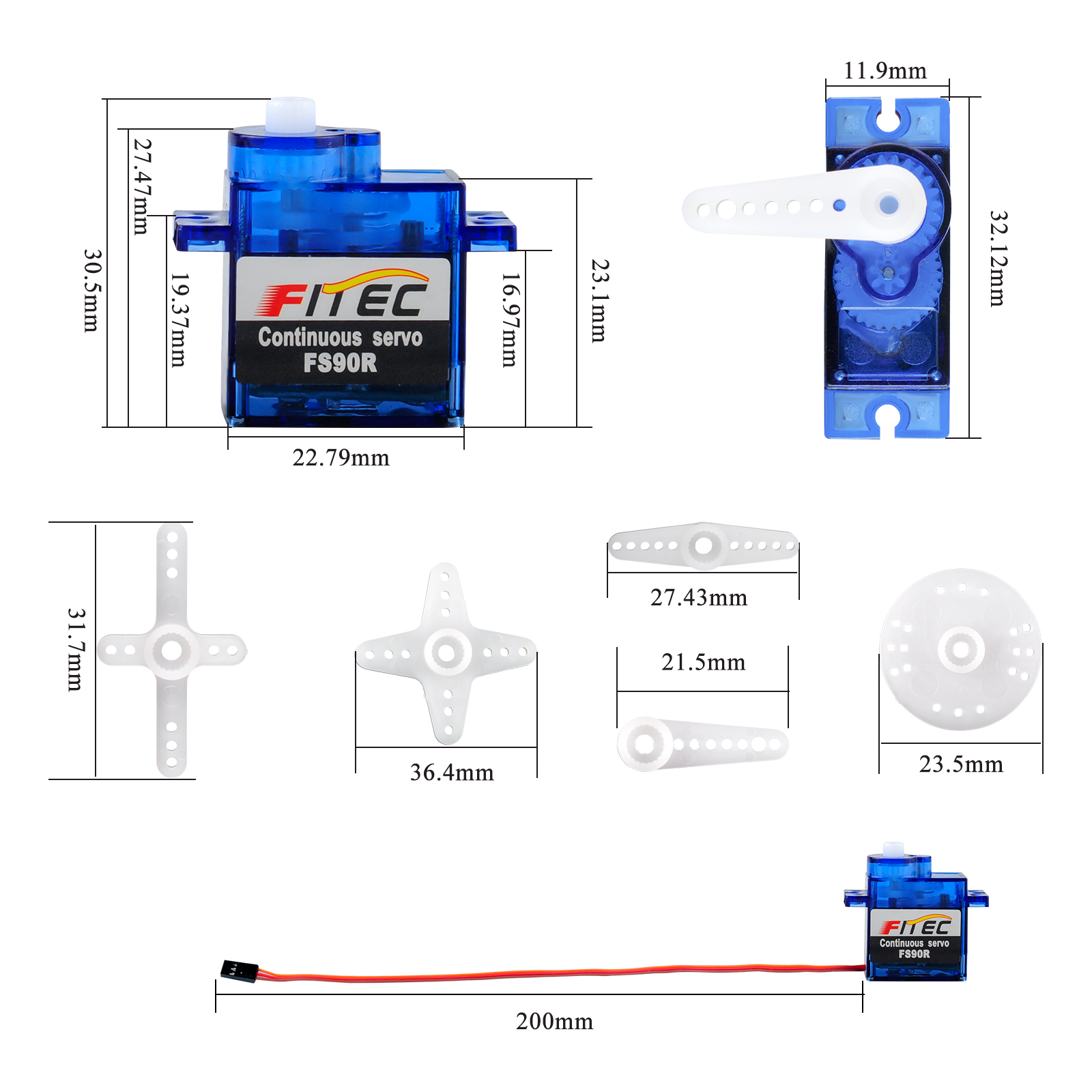 Feetech FS90R 9g Micro Servomo - Rc Helicopter Servo recensione e prezzo