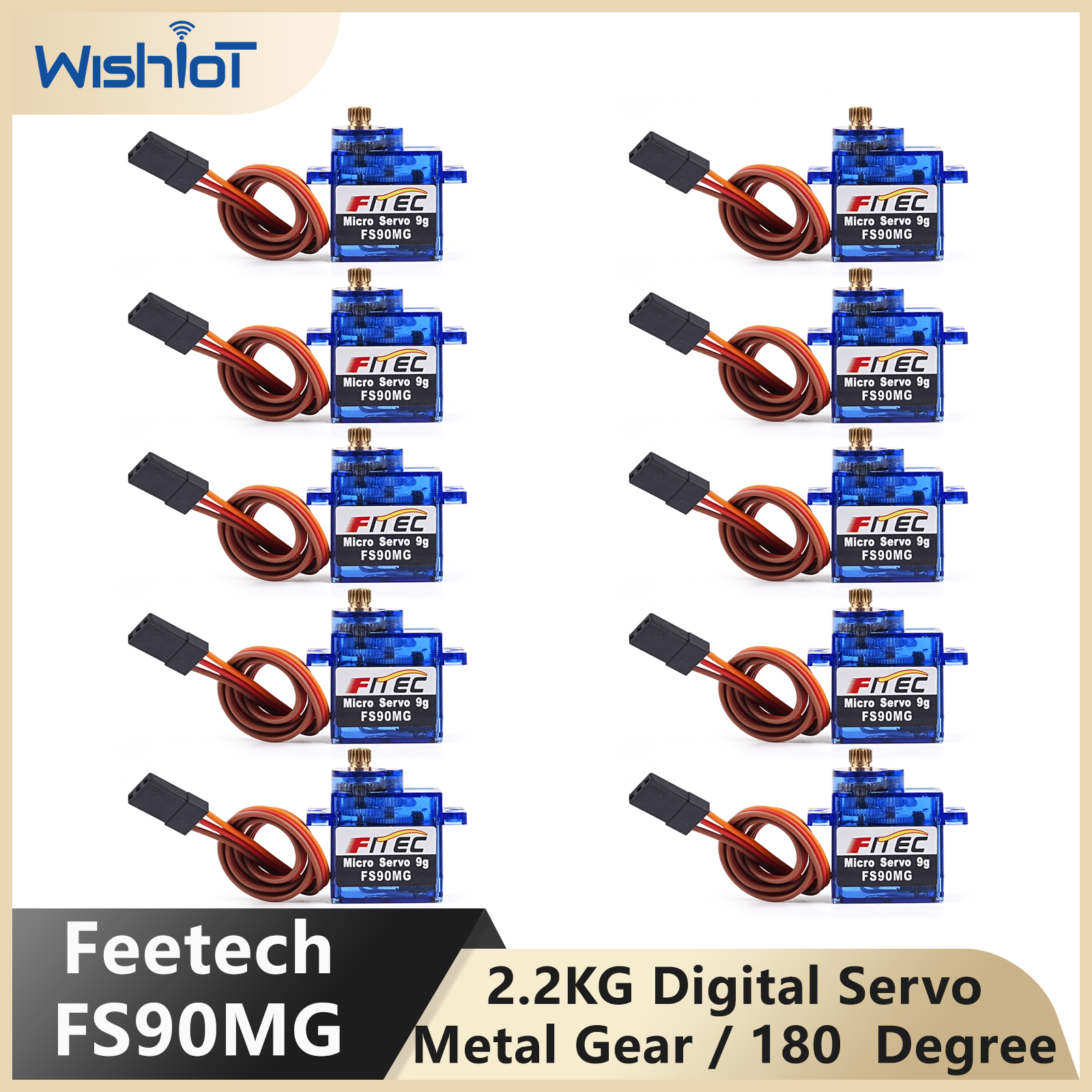 Feetech FS90MG 2.2KG 9g Servo  - Rc Helicopter Servo recensione e prezzo
