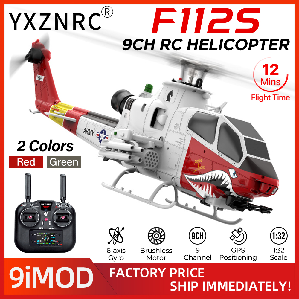 Elicottero RC YUXIANG F112S 9C - Rc Helicopter Gyro recensione e prezzo