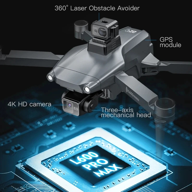 L600 PRO MAX GPS Drone Profess - Rc Helicopter Electric recensione e prezzo