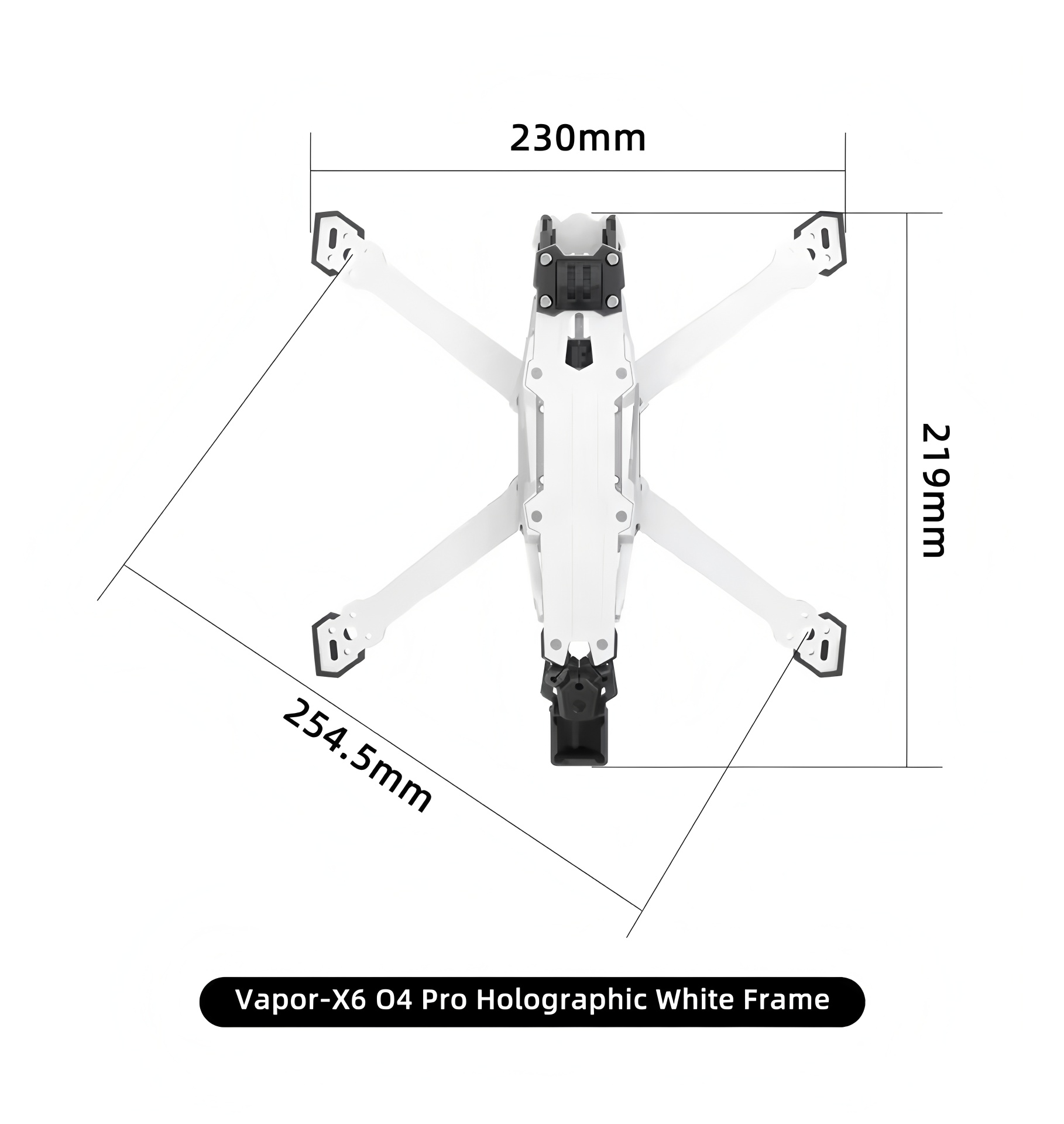 GEPRC Vapor D5/x5/x6 O4 Pro Fr - Rc Helicopter Parts recensione e prezzo