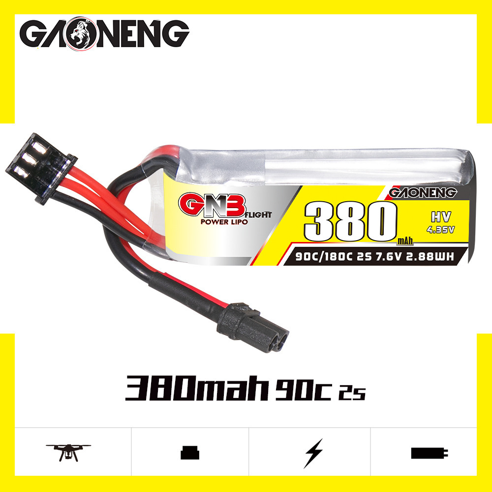Batteria Lipo GNB 2S 7.6V 380m - Rc Helicopter Parts recensione e prezzo