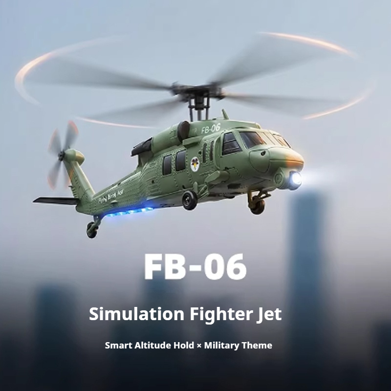 Elicottero RC FB-06 Black Hawk - Rc Helicopter Large recensione e prezzo