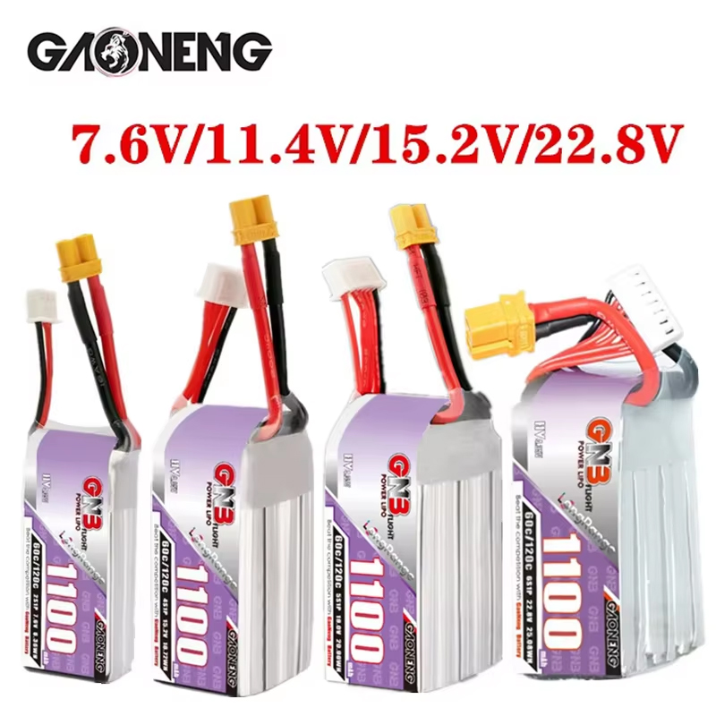 GNB 1100mAh 2S 3S 4S 6S 60C/12 - Rc Helicopter Parts recensione e prezzo