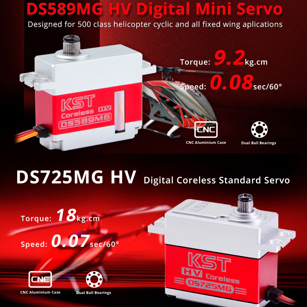 KST DS589MG /DS565X /DS725MG M - Rc Helicopter Mini recensione e prezzo