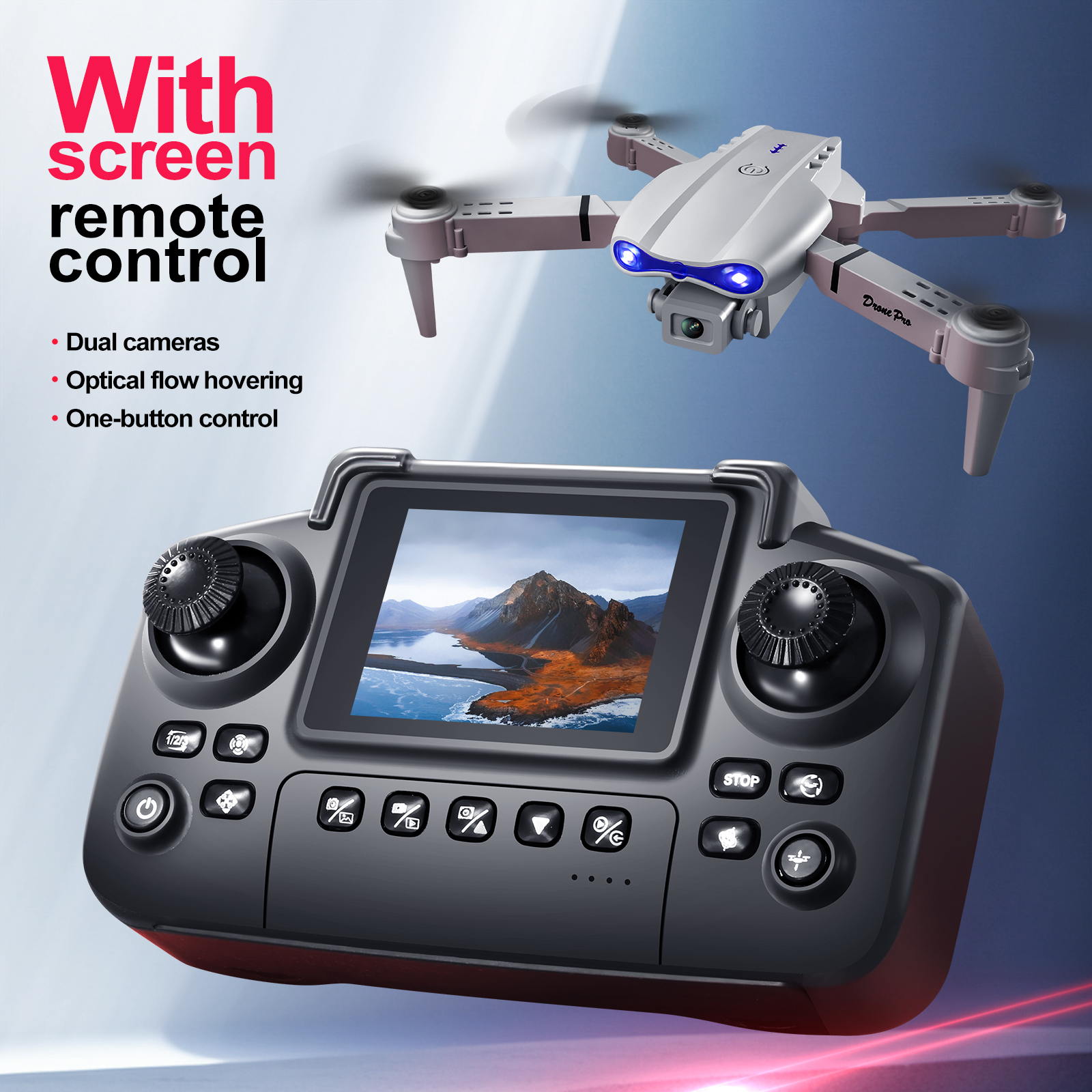 2025 Nuovo E88 E99 Drone aggio - Rc Helicopter Case recensione e prezzo