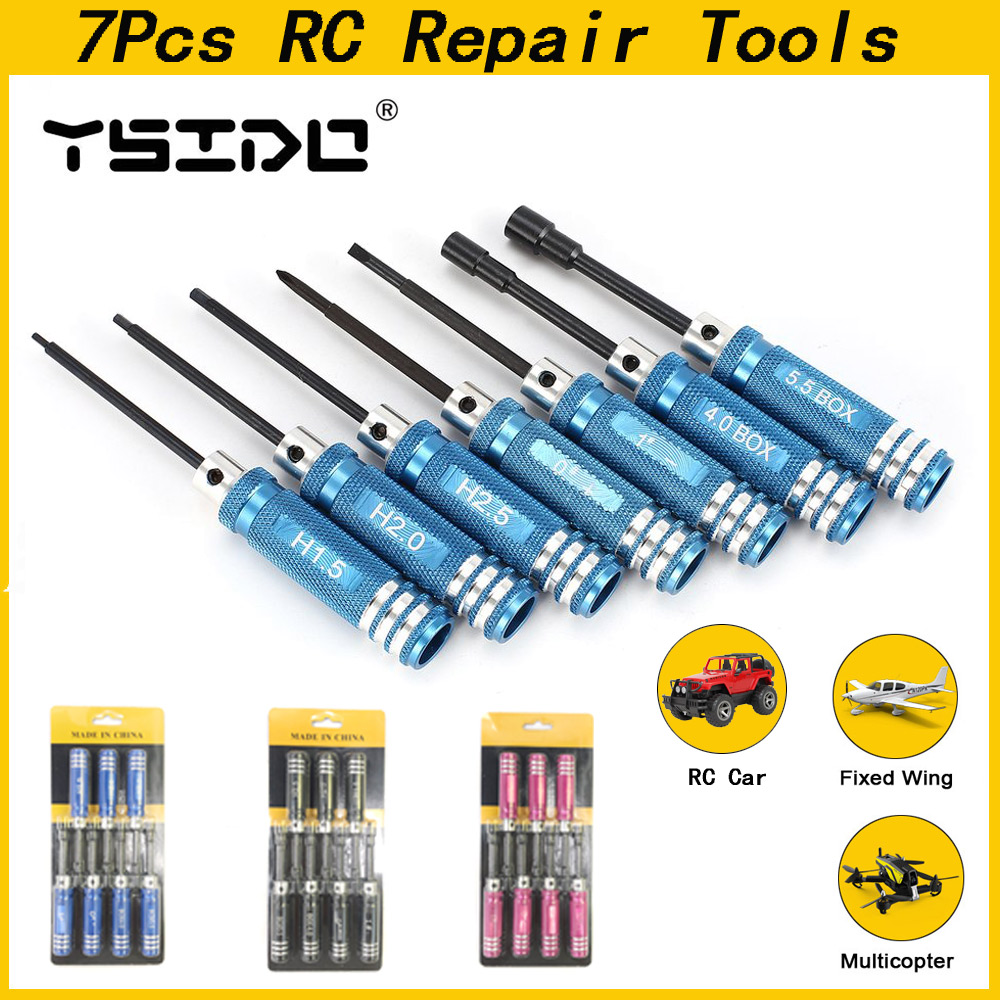 YSIDO 7 Pz 1.5 2.0 2.5mm Cacci - Rc Helicopter Tool Kit recensione e prezzo