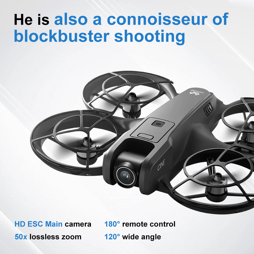 V666 Mini Drone pieghevole 4K  - Rc Helicopter Charger recensione e prezzo
