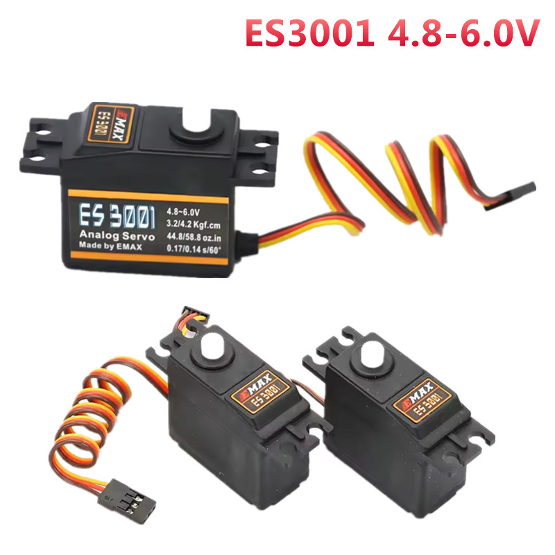 1/4 Pezzi EMAX ES3001 4.8-6.0V - Rc Helicopter Servo recensione e prezzo