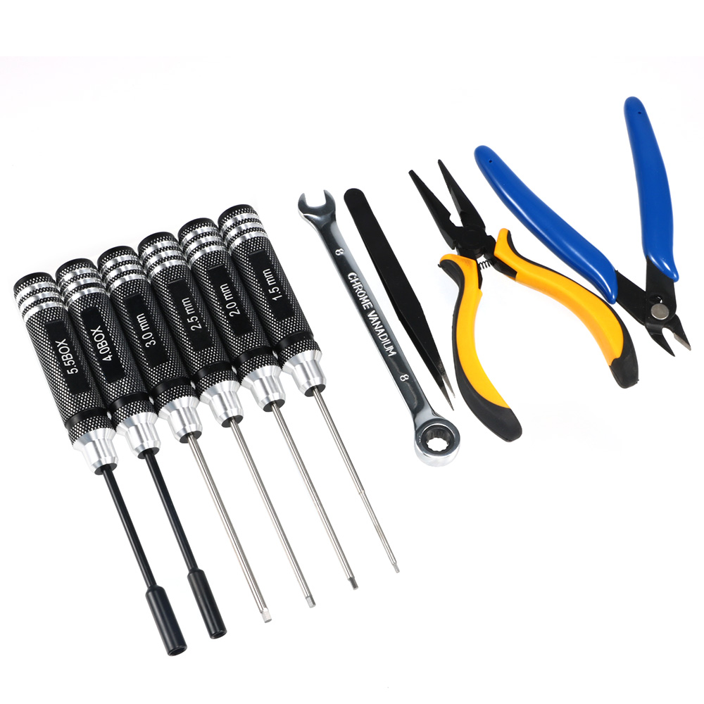 Kit di Attrezzi RC 10in1 per D - Rc Helicopter Tool Kit recensione e prezzo